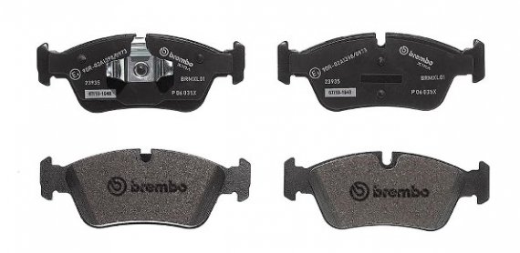 P06 035X BREMBO (Германия) Гальмівні колодки дискові BREMBO