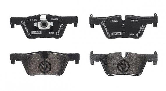 P06 071X BREMBO (Германия) Гальмівні колодки дискові BREMBO