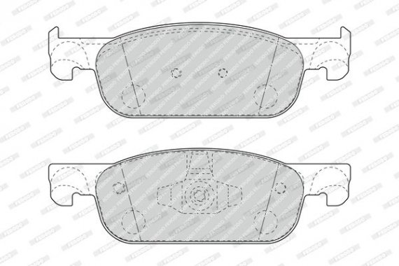 FDB4907 FERODO (Германия) Гальмівні колодки дискові FERODO