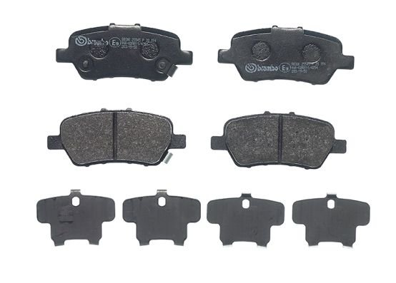 P28 094 BREMBO (Германия) Гальмівні колодки дискові BREMBO