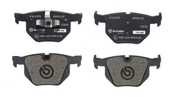 P06 039X BREMBO (Германия) Гальмівні колодки дискові BREMBO
