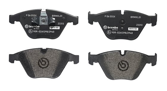 P06 055X BREMBO (Германия) Гальмівні колодки дискові BREMBO