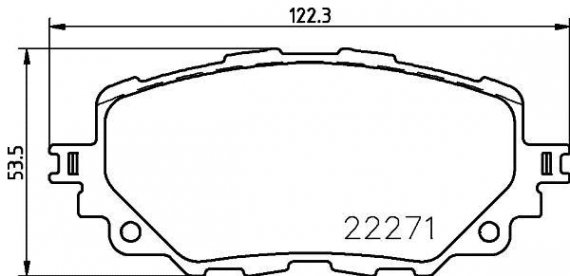 P49 054 BREMBO (Германия) Тормозные колодки дисковые BREMBO