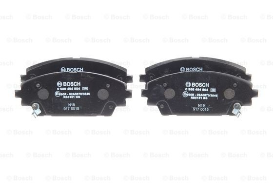 0986494804 BOSCH Тормозные колодки дисковые BOSCH