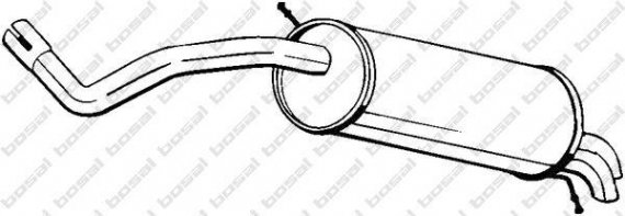 278-033 BOSAL,Bosal Benelux N.V. Детали выхлопной системы BOSAL