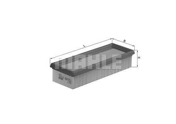 LX454 KNECHT Повітряний фільтр KNECHT