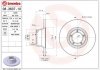 Гальмівний диск BREMBO 08.3637.10