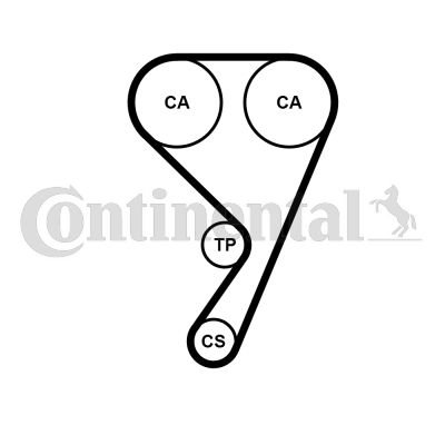 CT 1211 CONTINENTAL (Германия) Ремень ГРМ CONTITECH