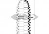 Пыльник рулевого механизма GKN (Spidan) 84094