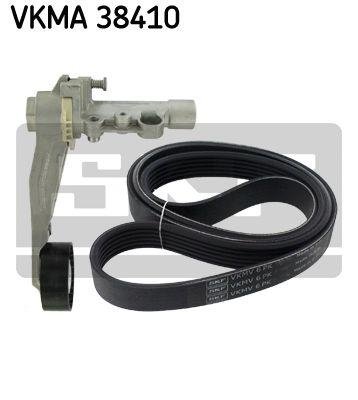 VKMA 38410 SKF Комплект поликлиновый (ремень+ролики)) SKF