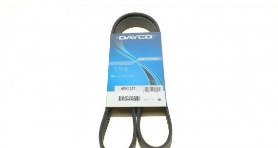 6PK1217 DAYCO Ремень поликлиновый 6PK1217 (Выр-во DAYCO)