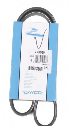 4PK920 DAYCO Ремінь поліклін. (Вир-во DAYCO)