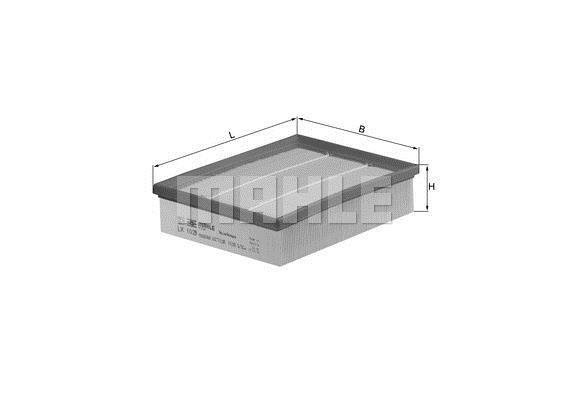 LX1029 KNECHT Воздушный фильтр KNECHT