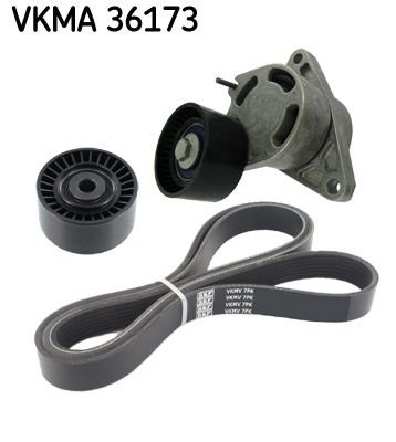 VKMA 36173 SKF Комплект поликлиновый (ремень+ролики)) SKF