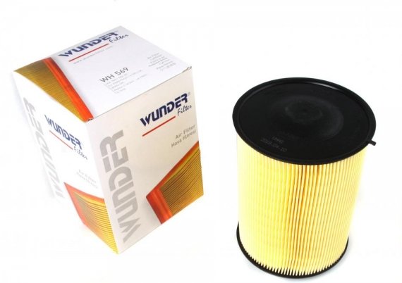 WH569 WUNDER FILTER Фильтр воздушный Ford focus 2004~ C-max 2007~ Transit 2013~