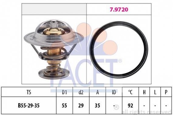 7.8945 FACET Термостат Audi A5 2.0 tdi (08-17) (7.8945) FACET