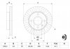 0986478502 BOSCH Гальмівний диск BOSCH (фото 5)