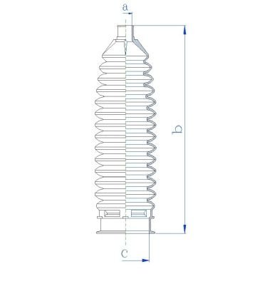 84288 SPIDAN (GKN) Пыльник рулевого механизма GKN (Spidan)