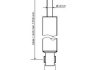 3448025 KAYABA (Япония) Премиум-Бренд Амортизатор подвески задний Audi A3 (12-) / Skoda Octavia (12-) / VW Golf (12-) (фото 2)