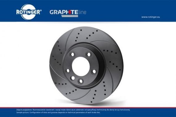 RT 2852-GL/T5 ROTINGER(OE) оригинал Диск тормозной вентилируемый графитовый (кратно 2) MITSUBISHI PAJERO CLASSIC, PAJERO III,PAJERO IV [300X72] (RT 2852-GL/T5) ROTINGER