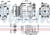 Компрессор VOLVO S60 (10-) D2 NISSENS 890584
