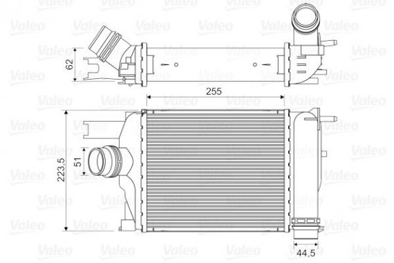 Фото iнтеркулер RENAULT DOKKER, LODGY (12-) (вир-во VALEO) 818609 Valeo PHC 818609 Valeo PHC Iнтеркулер RENAULT DOKKER, LODGY (12-) (вир-во VALEO)