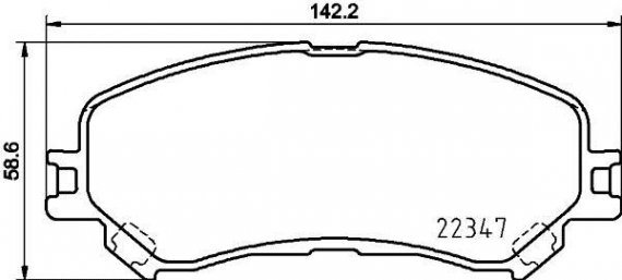 P68 067 BREMBO (Германия) Гальмівні колодки дискові BREMBO