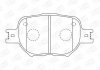 Колодки гальмові дискові передні TOYOTA CALDINA Estate (_T24_) 02-07, CELICA 572517CH