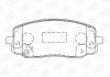 572526CH CHAMPION Колодки тормозные дисковые передние HYUNDAI i10 I (PA) 07-|KIA PICANTO I (SA) 04 (фото 1)