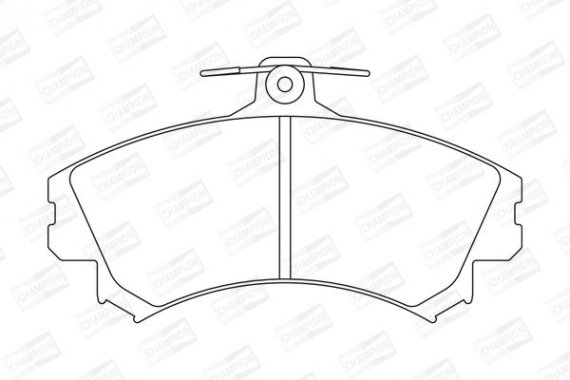 571940CH CHAMPION Колодки гальмові дискові передні MITSUBISHI CARISMA (DA_) 95-06, COLT VI (Z3_