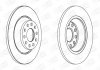 Диск гальмівний задній (кратно 2шт.) AUDI A6 C6 (4F2) 04-11, A6 C6 Avant (4F5) 04 562438CH