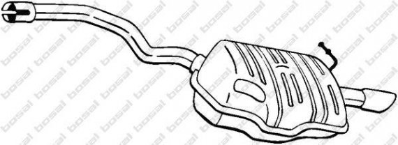 220-453 BOSAL,Bosal Benelux N.V. Деталі вихлопної системи BOSAL