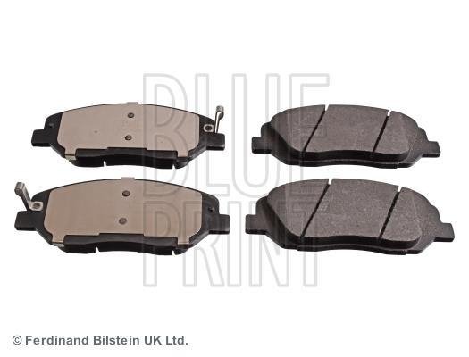 ADG042167 BLUE PRINT Комплект гальмівних колодок з 4 шт. дисків