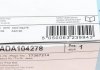 ADA104278 BLUE PRINT Комплект гальмівних колодок з 4 шт. дисків (фото 6)