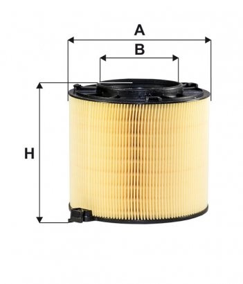 WA9858 WIX-FILTRON Фільтр повітря