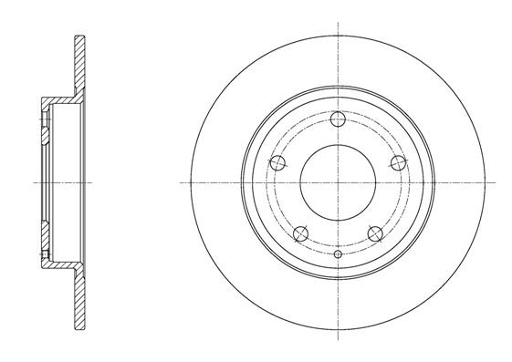 Тормозной диск 61575.00