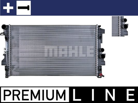 CR 608 000P MAHLE Радиатор охолодження MERCEDES-BENZ VITO / MIXTO Van (W639) MAHLE