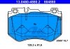 Комплект гальмівних колодок з 4 шт. дисків 13.0460-4880.2