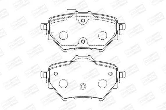 573605CH CHAMPION Колодки гальмівні дискові Citroen BERLINGO (ER_, EC_) 18- (573605CH) CHAMPION