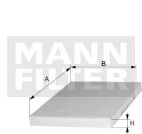 FP24024 MANN (Германия) Фільтр салону MANN