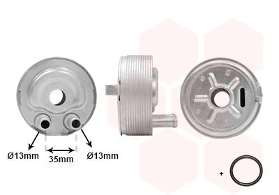 13003443 Van Wezel Радиатор масляный NISSAN ALMERA/ X-TRAIL 01>07 T30 (пр-во Van Wezel)