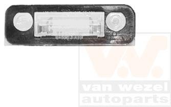 1825920 Van Wezel Фонарь подсветки номерного знака FORD FIESTA/FUSION/MONDEO (Van Wezel)