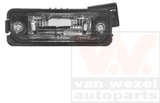 5894920 Van Wezel Фонарь подсветки номерного знака VAG (Van Wezel)