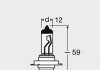 64210L OSRAM (Япония) Лампа розжарювання H7 12v 55w Px26d Longlife UNIV (фото 3)