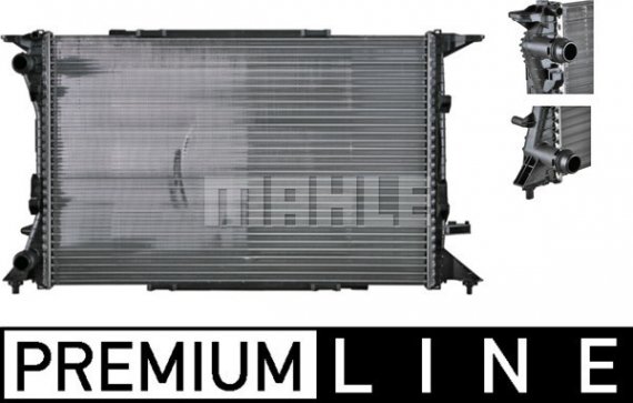 CR 1060 000P MAHLE Радиатор охолодження AUDI A4 / A5 / Q5 MAHLE