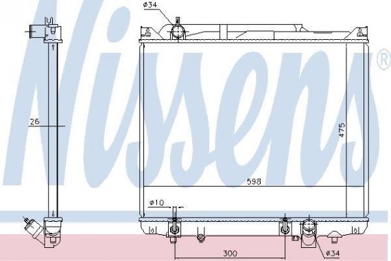 641776 NISSENS (Дания) Аксессуар truck NISSENS