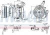 Компресор TOYOTA SPORTS VAN (ACM20, CLM20) (01-) 2.0 D4D NISSENS 89576