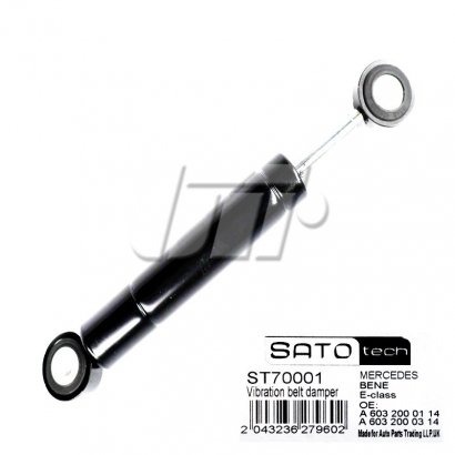 ST70001 Sato Tech SATO Амортизатор натягувача ременя ГРМ, L=19см, H=4.3см