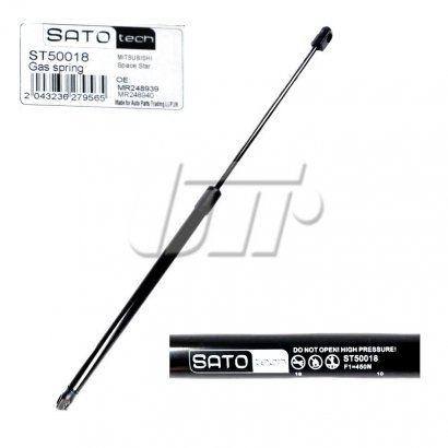 ST50018 Sato Tech SATO Амортизатор багажника, F=450N, L=55.5см, H=21.8см