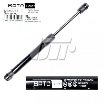 ST50077 Sato Tech SATO Амортизатор багажника, F=520N, L=27.9см, H=9.5см